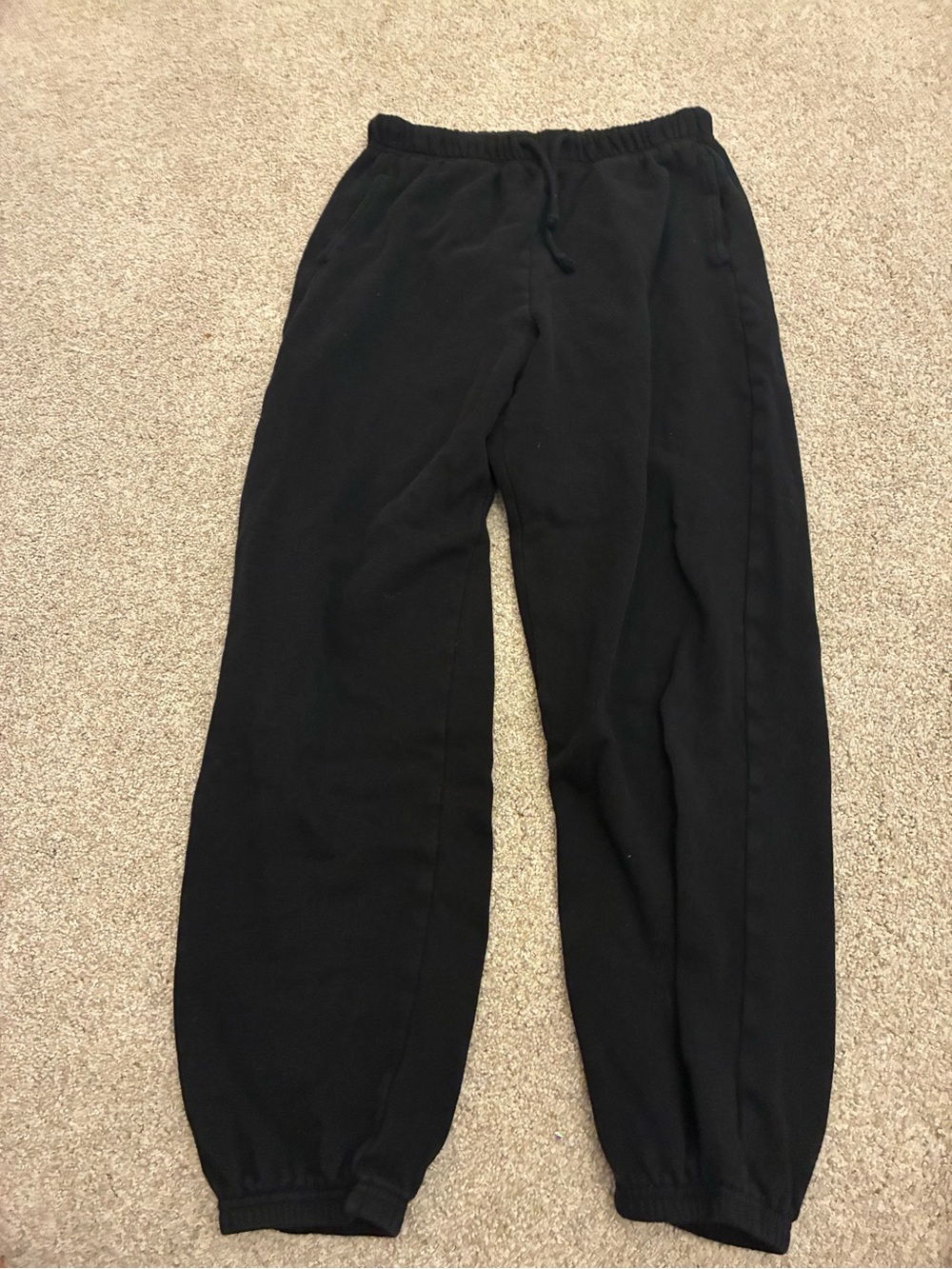 Old Navy Black Elastic Waist Jogger Pants